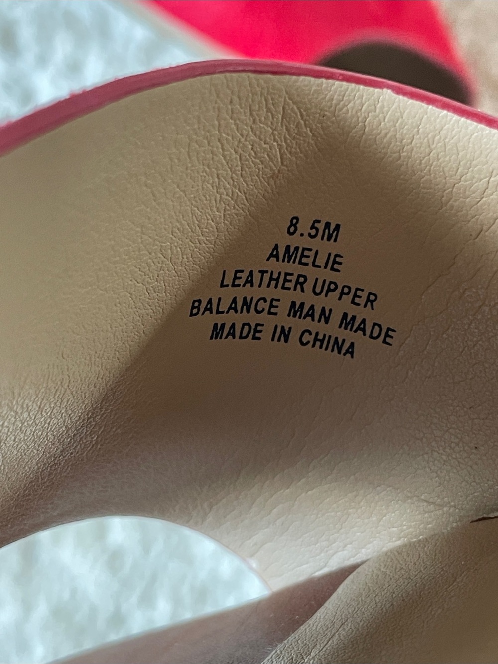 Karl Lagerfeld Amelie Red Wedges - Picture 5 of 5